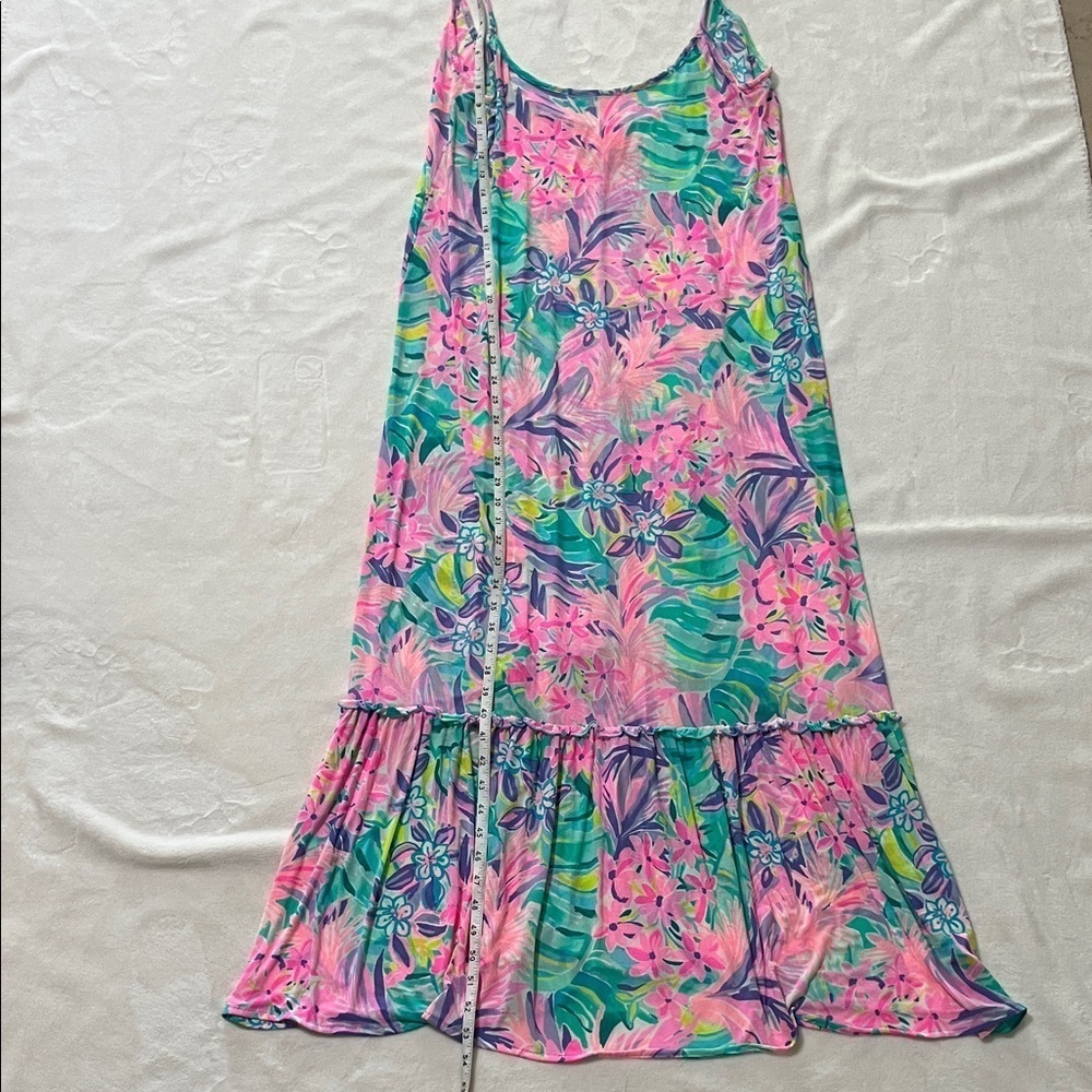 Lilly Pulitzer Pink Floral Maxi Dress - Picture 5 of 12